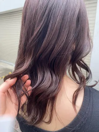 ミディアム カラー お任せヘア☘️☘️ 及川渚のヘアスタイル