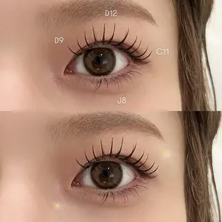 マツエク・マツパ sol nanamiのマツエク・マツパデザイン