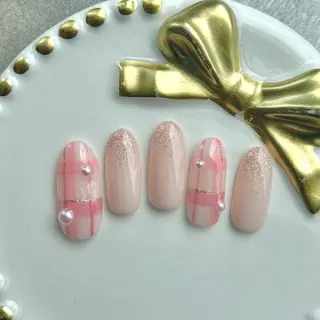 ネイル ⭐︎休業中の練習⭐︎ JNA認定講師髙橋のネイルデザイン