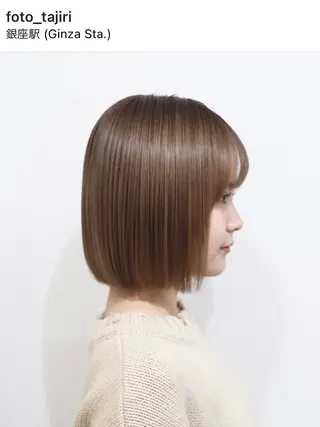 ショート カラー 田尻 維孝/ショート/ボブのヘアスタイル