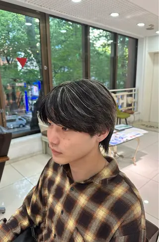 メンズ SALOWIN渋谷caldo店B1所属・岐津公太 メンズ縮毛矯正のプロのヘアスタイル