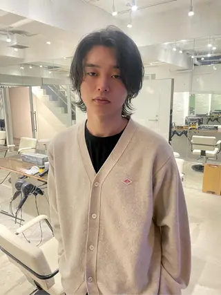 ミディアム スパイラルパーマ 🌐hina⭐️のヘアスタイル