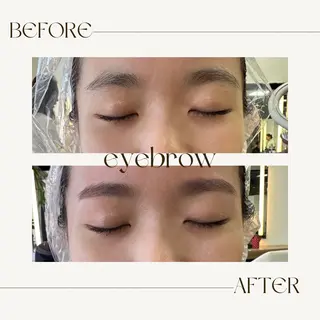 アイブロウ ハイトーン/暖色/ 眉/メイク/Rinaのヘアスタイル