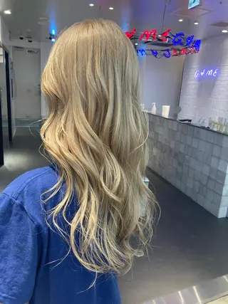 ロング MiRI💜地毛級 エクステ✖似合わせ技のヘアスタイル