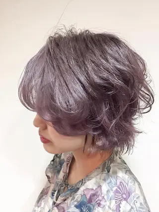 ショート カラー エクラート銀座所属・髪質改善 松原のヘアスタイル
