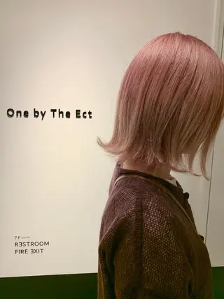 ミディアム 片山美穂 心斎橋・北堀江のヘアスタイル