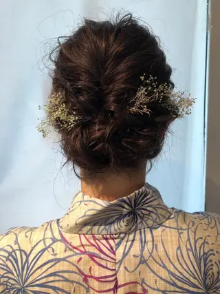 ヘアアレンジ 代表　土屋ヒロユキ ショートカットのヘアスタイル