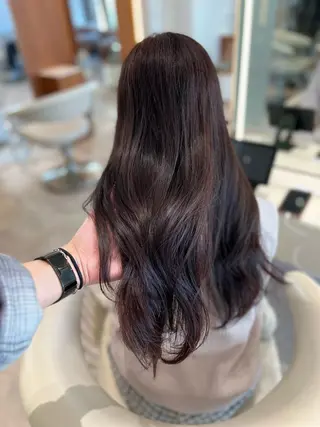 ロング カラー 韓国レイヤー🇰🇷 韓国研修◎渋谷カイトのヘアスタイル
