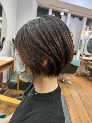 ショート 髪質改善/縮毛矯正/ 超高濃度水素ケアのヘアスタイル