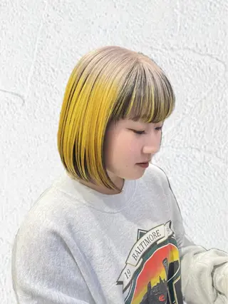 ショート 艶髪カラー🫧 髪質改善🪽萩原のヘアスタイル