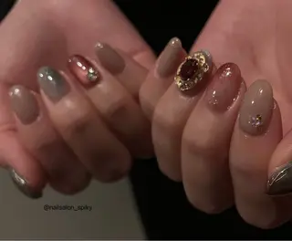 ネイル Spiky とうげ ふうかのネイルデザイン