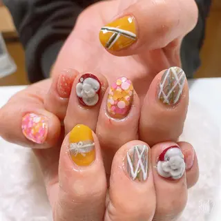 ネイル The Best Beauty受付担当のヘアスタイル