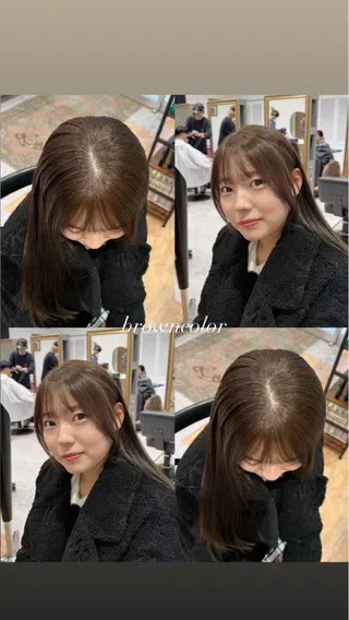 ロング カラー 💎寒色特化💎 透明感カラーみきのヘアスタイル