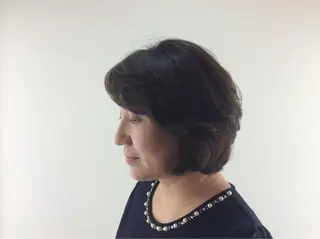 ミディアム パーマ Strawberry所属・原田 志保のヘアスタイル