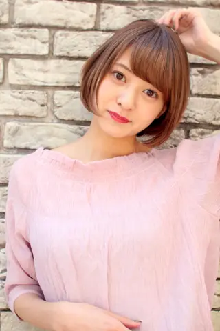 ショート カラー 羽田 ひろむのヘアスタイル