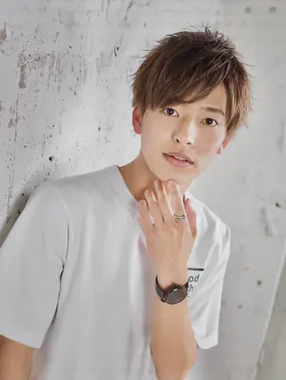 メンズ NATUREL 本田風のヘアスタイル