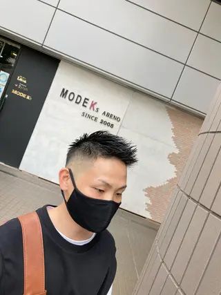 ショート メンズ SHAFT Ieiriのヘアスタイル