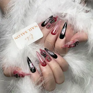 ネイル 💕鈴木ユリ パラジェル/オフ無料のネイルデザイン