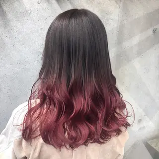 ロング カラー wakana 【ブリーチカラー】のヘアスタイル