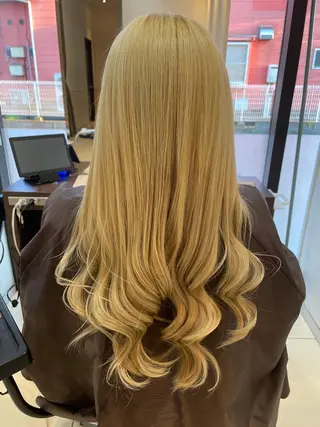 ロング 斉藤 葉月のヘアスタイル