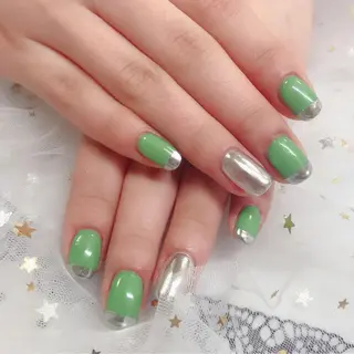 カラー ネイル Q Free nailsのネイルデザイン