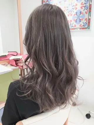 ロング カラー Days 透明感カラーのヘアスタイル