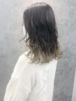 セミロング 所渉/韓国レイヤー /ウルフカットのヘアスタイル