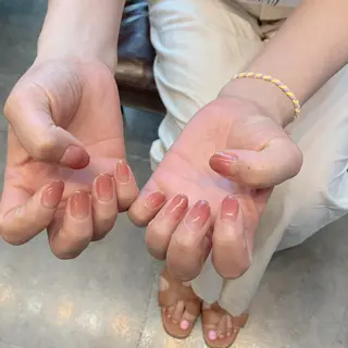 ネイル YUKIMO🍎名駅 /ニュアンスのネイルデザイン