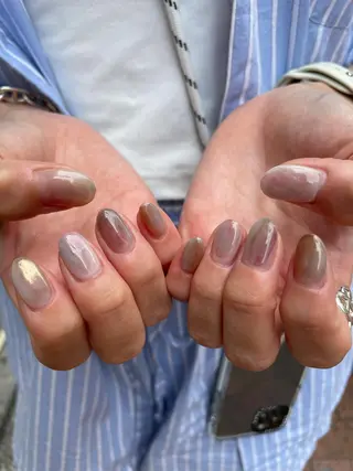 カラー ネイル 【淡色color/ nail】maikoのネイルデザイン