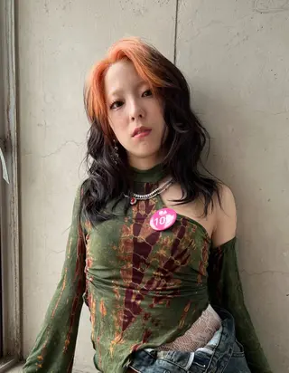 ロング カラー 透明感カラー／ レイヤー／ボブのヘアスタイル