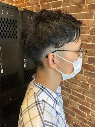 ショート カラー パーマ ヘアアレンジ メンズ キッズ ネイル マツエク・マツパ アイブロウ times salon名駅所属・久木原 ゆりのヘアスタイル