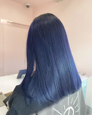 セミロング カラー ヘアアレンジ SALOWIN横浜所属・𓍯韓国style/ 髪質改善𓍯中村和希のヘアスタイル