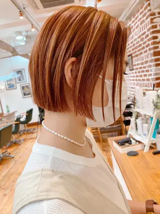 ショート カラー メンズカット特化柏駅 徒歩3分LOUのヘアスタイル