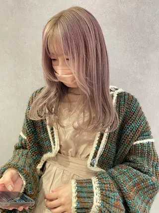 ロング カラー miyu /大阪美容室のヘアスタイル