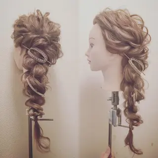 ロング ヘアアレンジ ✨🌿大人可愛い愛さ れhair🌿✨松本のヘアスタイル