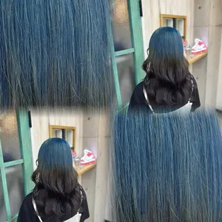 セミロング カラー 髙橋 李里亜のヘアスタイル