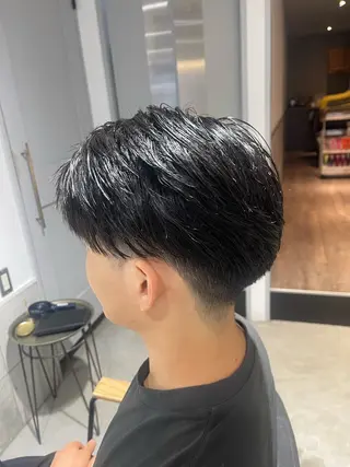 ショート メンズ くらたに りくのヘアスタイル