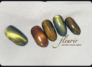 ネイル フルリール 【プライベートサロンのネイルデザイン