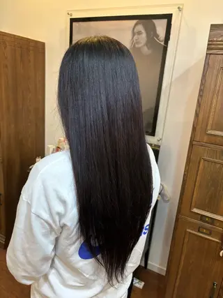 ロング 天野 妃菜のヘアスタイル