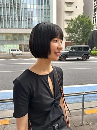 ショート カラー キッズ オトナヘア🌸 harukaのヘアスタイル