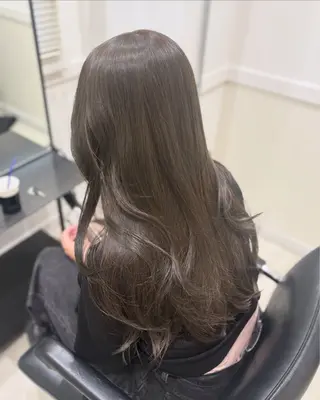 ロング 🤍韓国トレンド ヘア🤍miku🤍のヘアスタイル