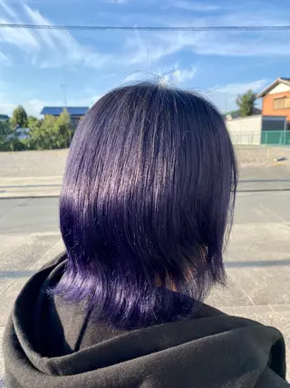 ミディアム 北川 飛瑶のヘアスタイル