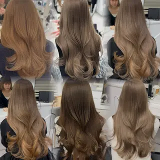 ロング カラー 高島大登/顔周り /レイヤーカットのヘアスタイル