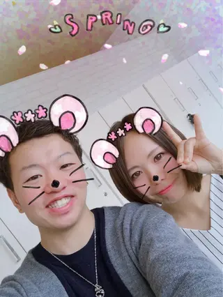 ミディアム ému エミュ　hair &spa所属・近藤 みゅうまのヘアスタイル