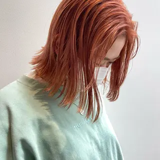 カラー ボブ/透明感カラー 🧸YUI❤️のヘアスタイル