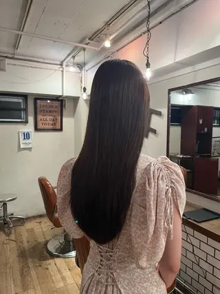 ロング カラー 韓国/Y2K 👽土田大珠👽のヘアスタイル