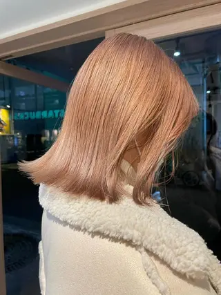 ミディアム カラー SALOWIN下北沢所属・hazuki 🌝のヘアスタイル