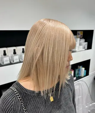 カラー ルイ☆【ボブ/メンズ /酸性ストレート】のヘアスタイル