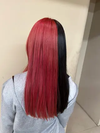 ロング カラー 齋藤 隼琉のヘアスタイル