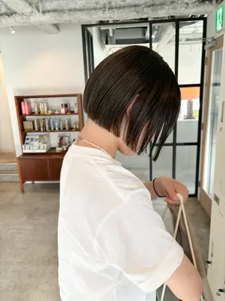 ショート カラー Takuma Suzuki中目黒のヘアスタイル